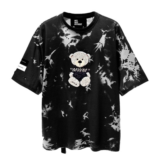 MWM Ανδρική κοντομάνικη μπλούζα Mike Teddy Tie Dye T-Shirt